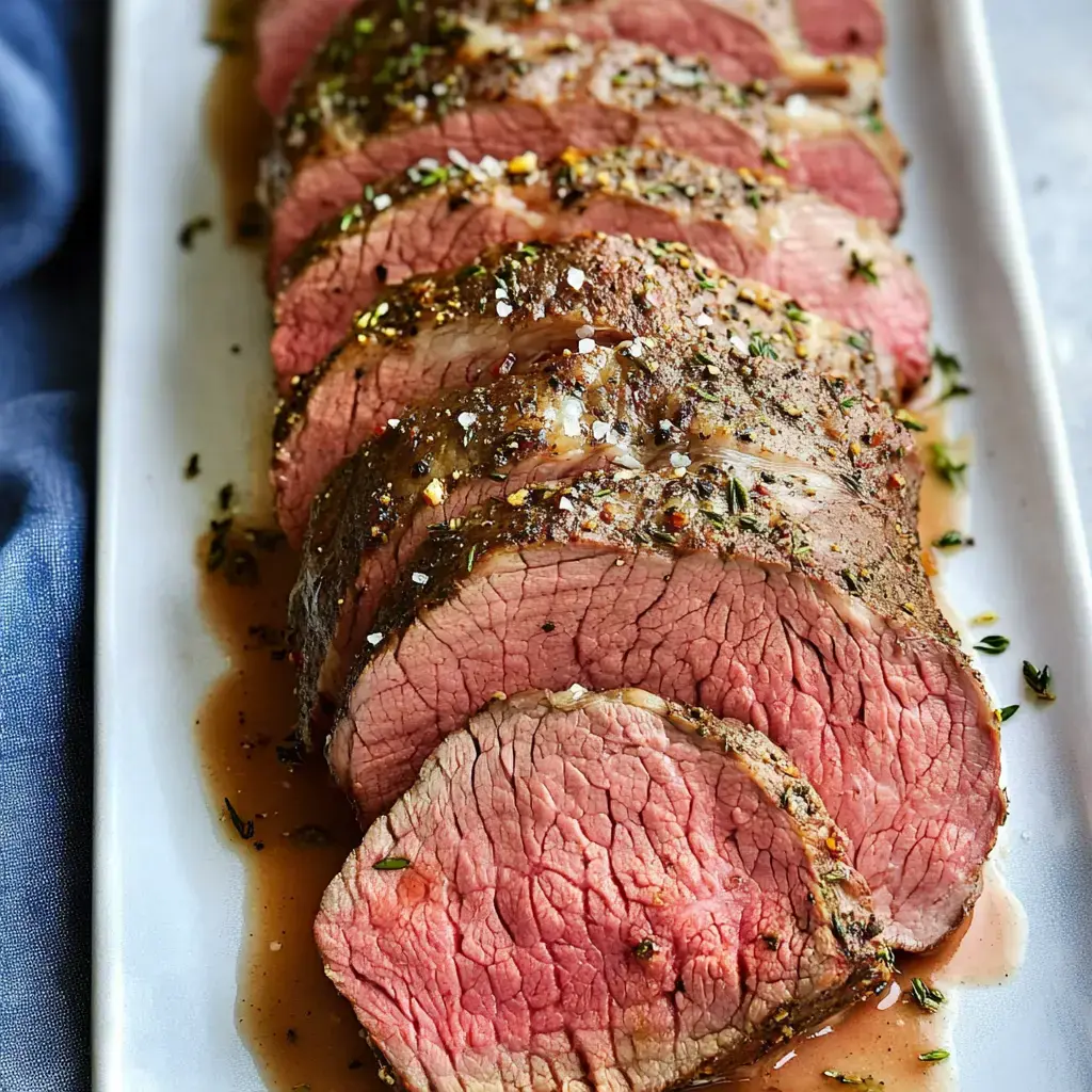 Secret to Tender Beef Tenderloin: Balsamic Marinade & Yogurt Sauce
